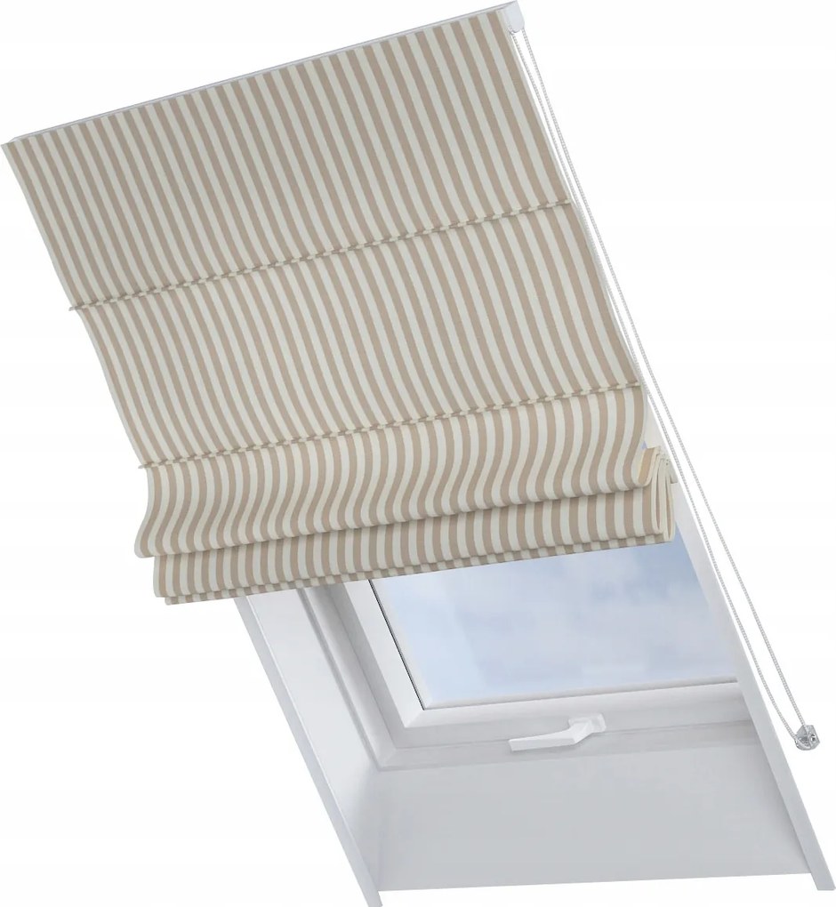Kész redőny Rimini tetőtéri ablakra 50x60cm bézs