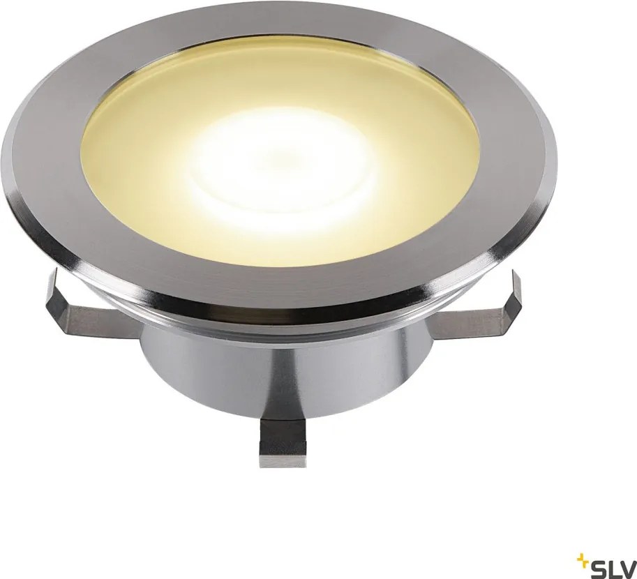 SLV 1006107 DASAR Kültéri Talajba Építhető Lámpa Rozsdamentes acél LED IP65
