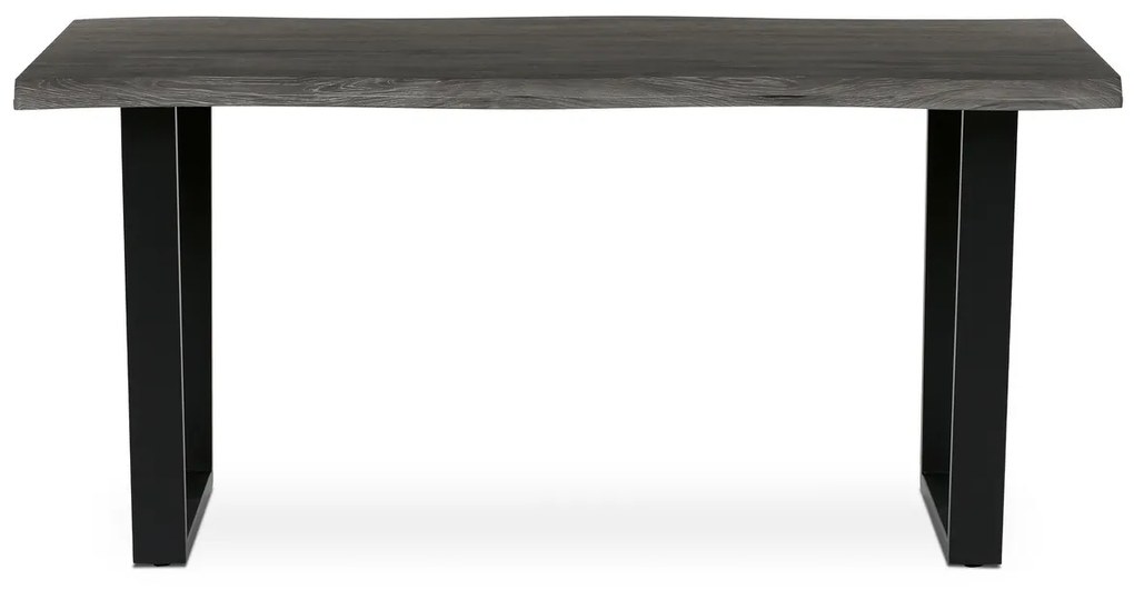Étkezőasztal 160 x 90 cm, szürke tölgyfa