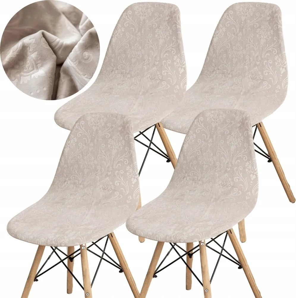 4 Db-os Székhuzat Szett Skandináv Velúr Oeko-tex