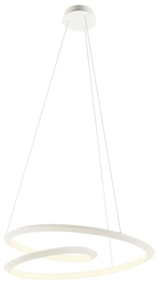 Redo 01-3376 - LED dimmelhető csillár kábelen STORM LED/60W/230V átm. 80 cm fehér