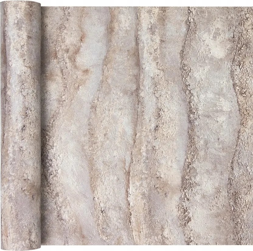 Tapéta, mint Beton Vakolat Loft Flizelina Fal 3D