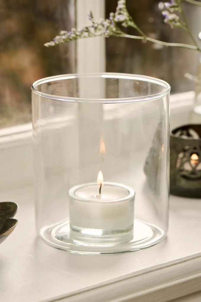 IB Laursen Candle holder átlátszó üveg gyertyatartó tealámpákhoz