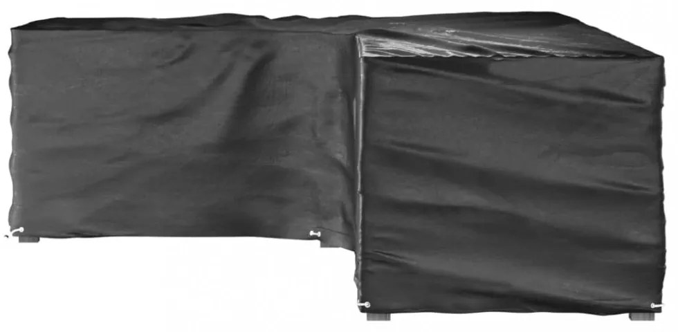 2 db L-alakú kerti bútorhuzat 16 fűzőlyukkal 210x260x80 cm