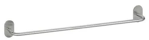 Törölközőtartó 64,5x7,2 cm rozsdamentes acél/ezüst