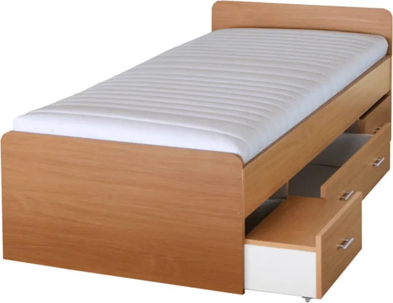 Ágykeret, bükk, 90x200, DUET 80262