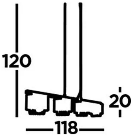 Searchlight 7094-4CC - Csillár zsinóron ELISE 4xG9/33W/230V