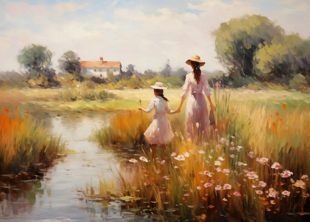 Poszter 70x50cm Vidéki kombináció