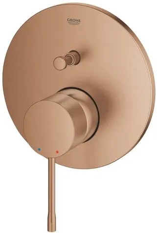 Grohe Essence New zuhany csaptelep vakolat alatti rész nélkül csiszolt meleg naplemente 24058dl1 G24058DL1