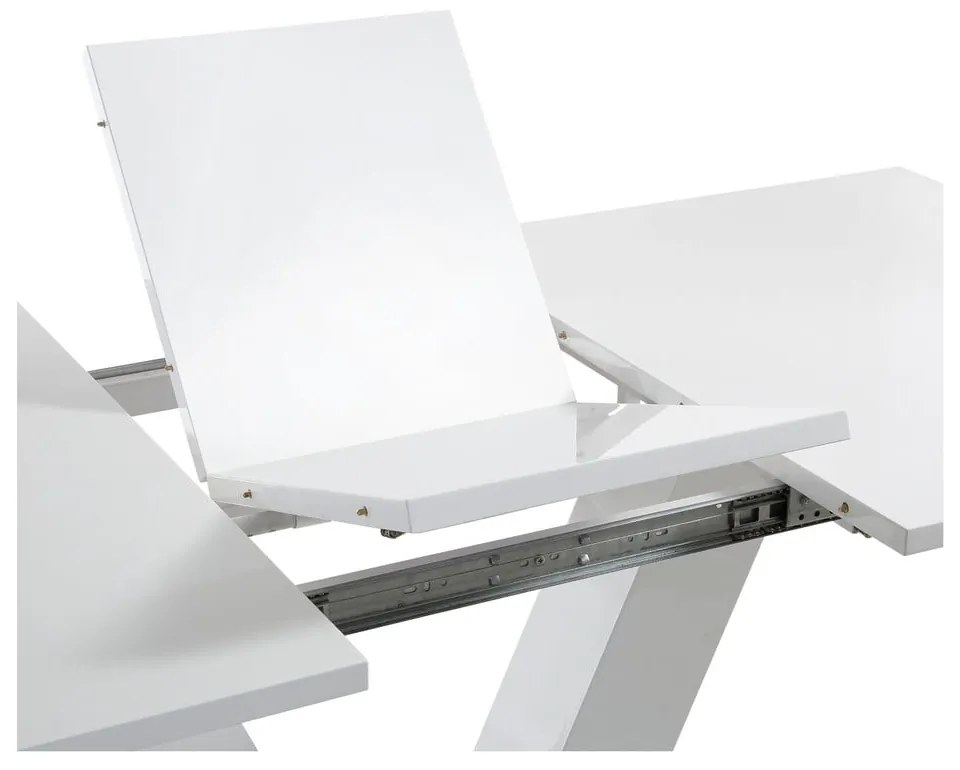 Aaron fehér bővíthető étkezőasztal, 140 x 90 cm - Støraa