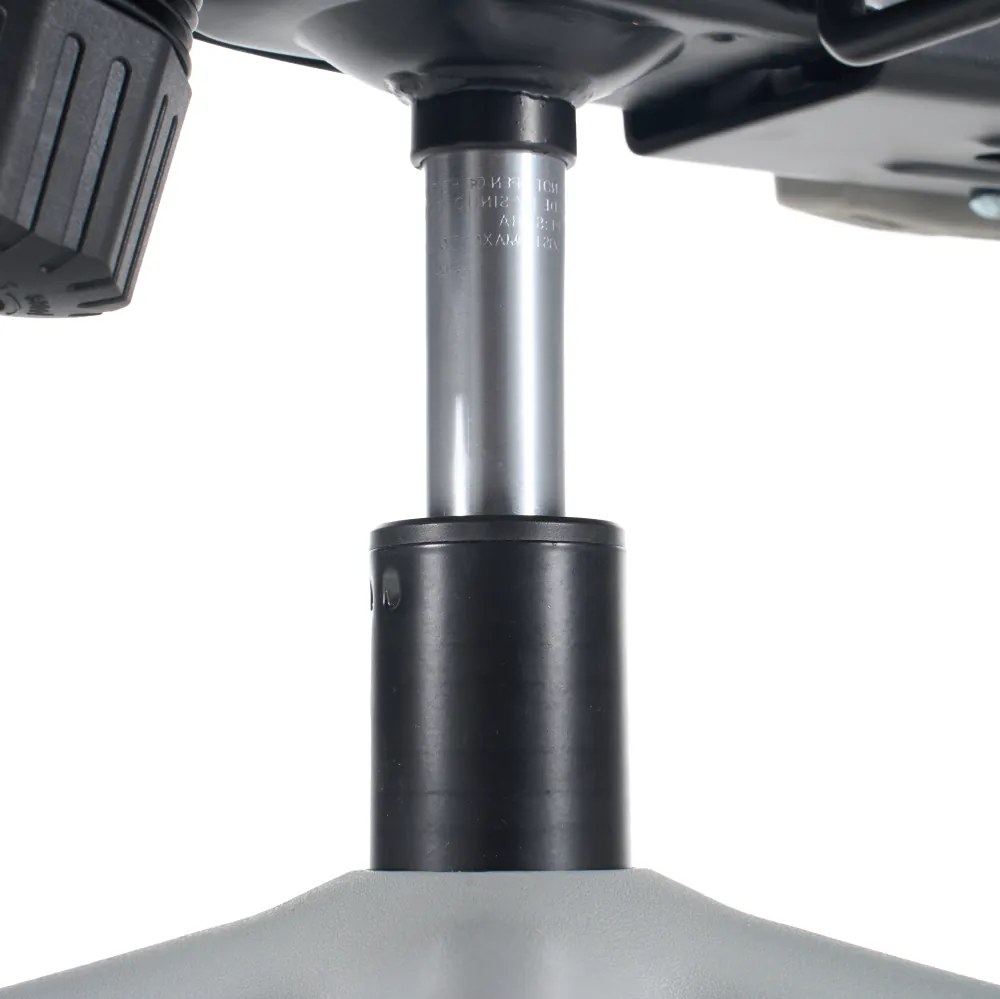 Irodai szék, neomint/világosszürke/szürke, teherbírás 150 kg, ERMEN