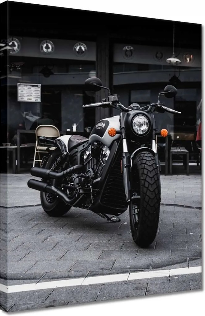 Vászonkép 30x40 Indián motorkerékpár Klasszikus