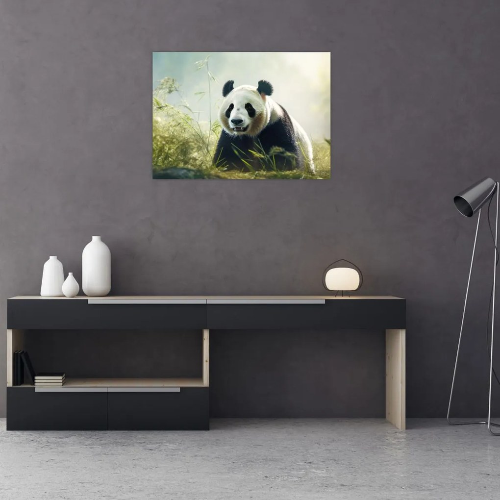 Kép - Panda (70x50 cm)