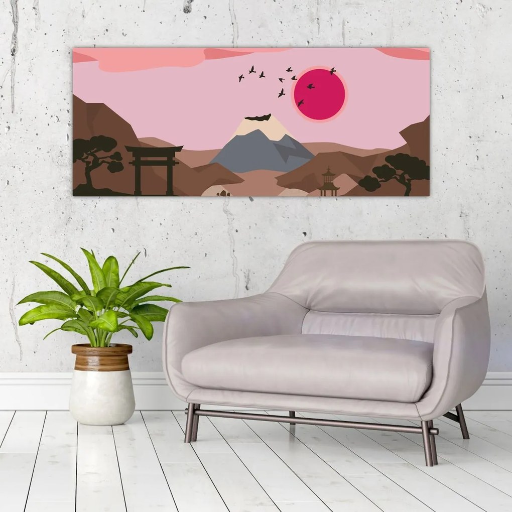 Kép - Japán N⁰2 (120x50 cm)