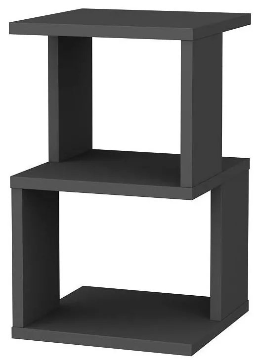 ZUNA éjjeliszekrény antracit