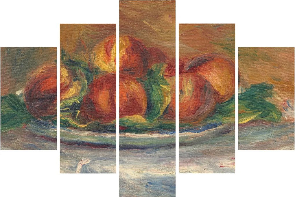 Kép - Auguste Renoir, Peaches on a Plate, reprodukciók (150x105 cm)