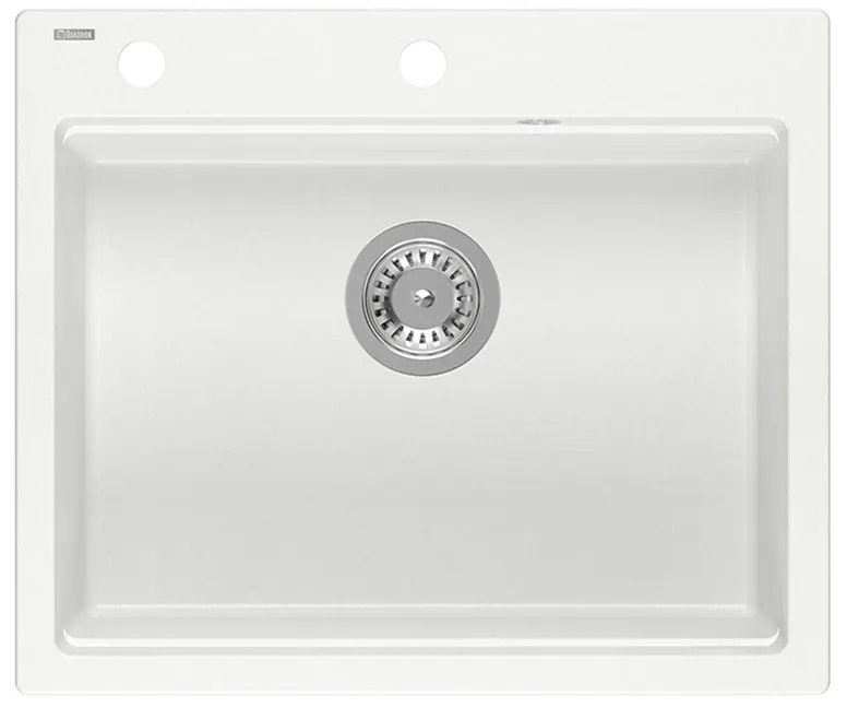 gránit mosogató KURT 110 WORKSTATION White