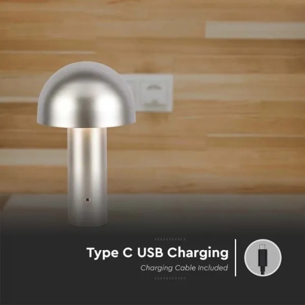 LED Dimmelhető tölthető asztali lámpa LED/1W/5V 3000-6000K 1800 mAh arany