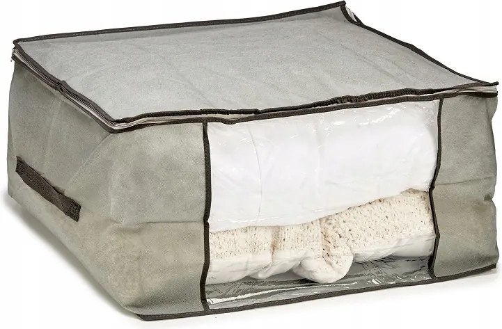 Praktikus Huzat Rendszerező Tároló Doboz Ágyneműtartó Ruha 80L Ar