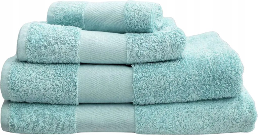 Frottír törölköző 100% Nedvszívó Pamut 450g Olima Classic 50x100 Blue Aqua