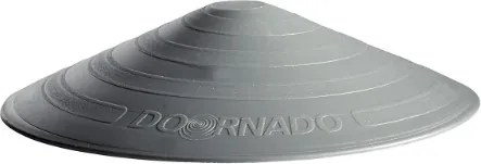 Ütköző ütköző szabadon álló ajtóhoz Doornado csúszásgátló szürke