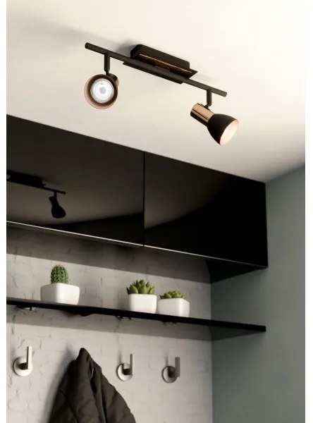 Eglo 94585 - LED Spotlámpa BARNHAM 2xGU10/3,3W/230V