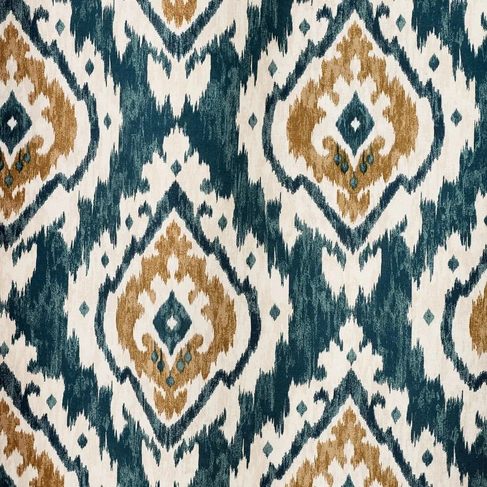 Kék függöny szett 2 db-os 168x229 cm Suri Geo – Pineapple Elephant