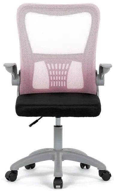 Gyerek szék, magasságában állítható, rózsaszín hálós, KA-K2008 PINK