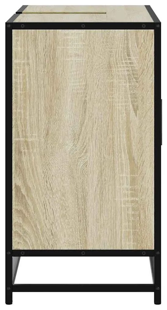 sonoma tölgyfa fürdőszobai mosdószekrény 80 x 33 x 60 cm