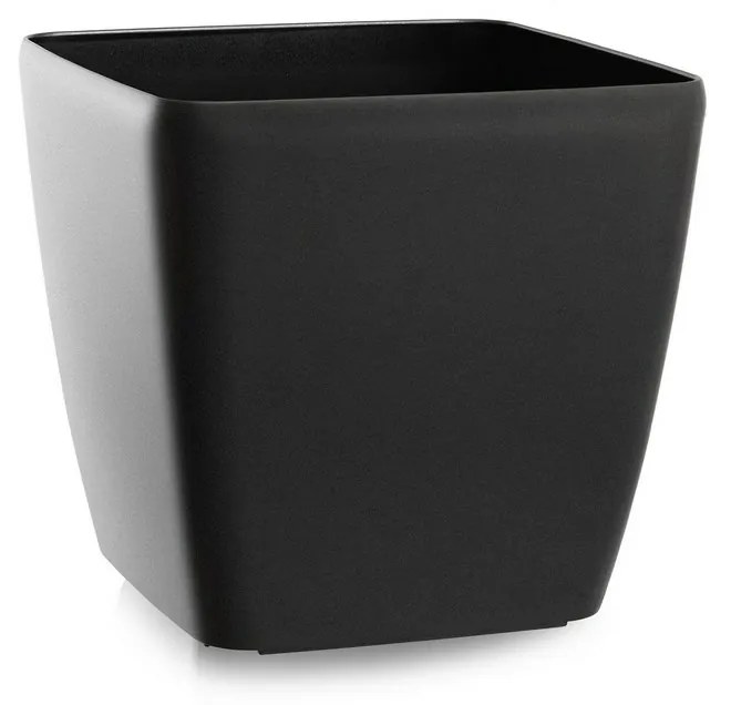 Flower Lover Quadrato Easy matt antracitvirágcserép, 18 cm, 18 cm