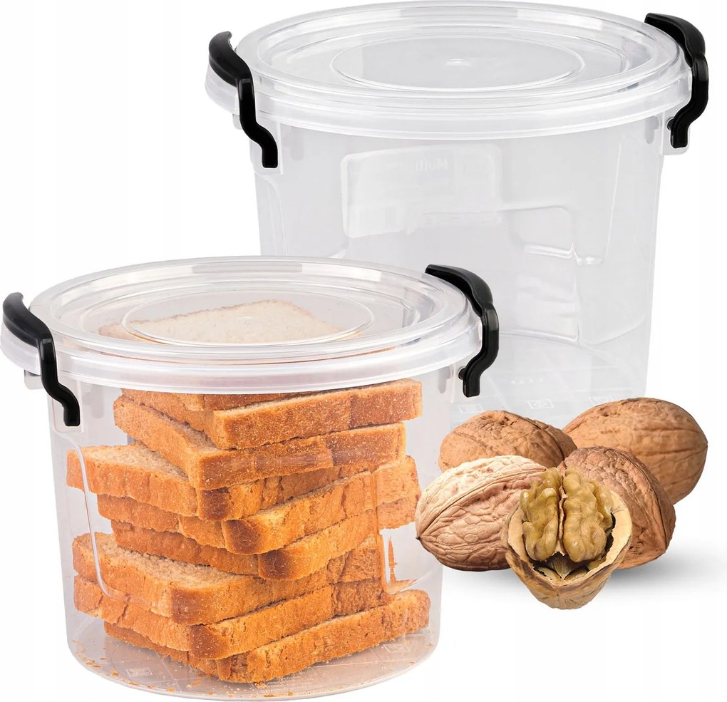 Műanyag ételtároló doboz uzsonnás doboz hűtőszekrényhez