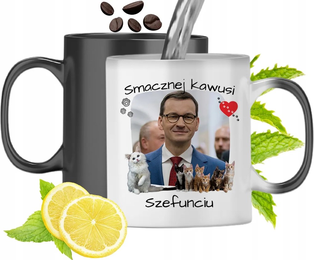 Mágikus Színváltós Bögre fényképes nyomtatással