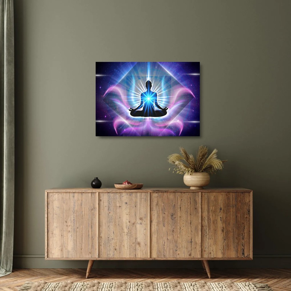 Kép - Meditáció (üvegen) (70x50 cm)