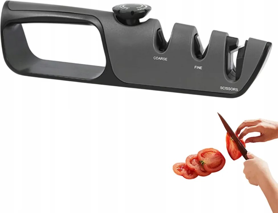 Konyhai Olló Élező 3AZ1BEN: 45°-OS Élezőszöggel Rendelkező Késollókhoz.