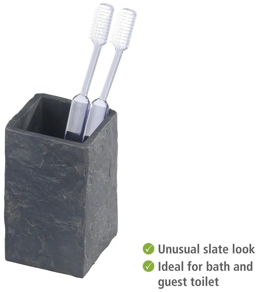 Slate Rock fogkefetartó pohár - Wenko