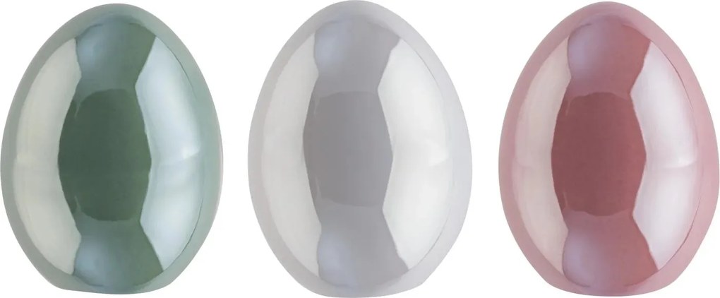 3 db-os kerámia húsvéti tojás szett