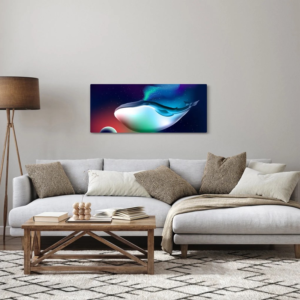 Kép - Egy bálna az űrben (120x50 cm)