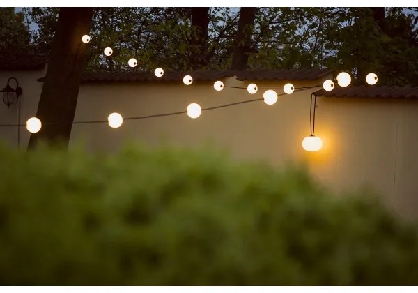 Kanlux 38031-LED Kültéri dekoratív lánc GIRLAND STONO 10xLED/10W/230V 6m IP67