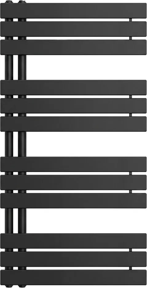 Solaro Design törölközőszárító radiátor 1200x600 mm fekete