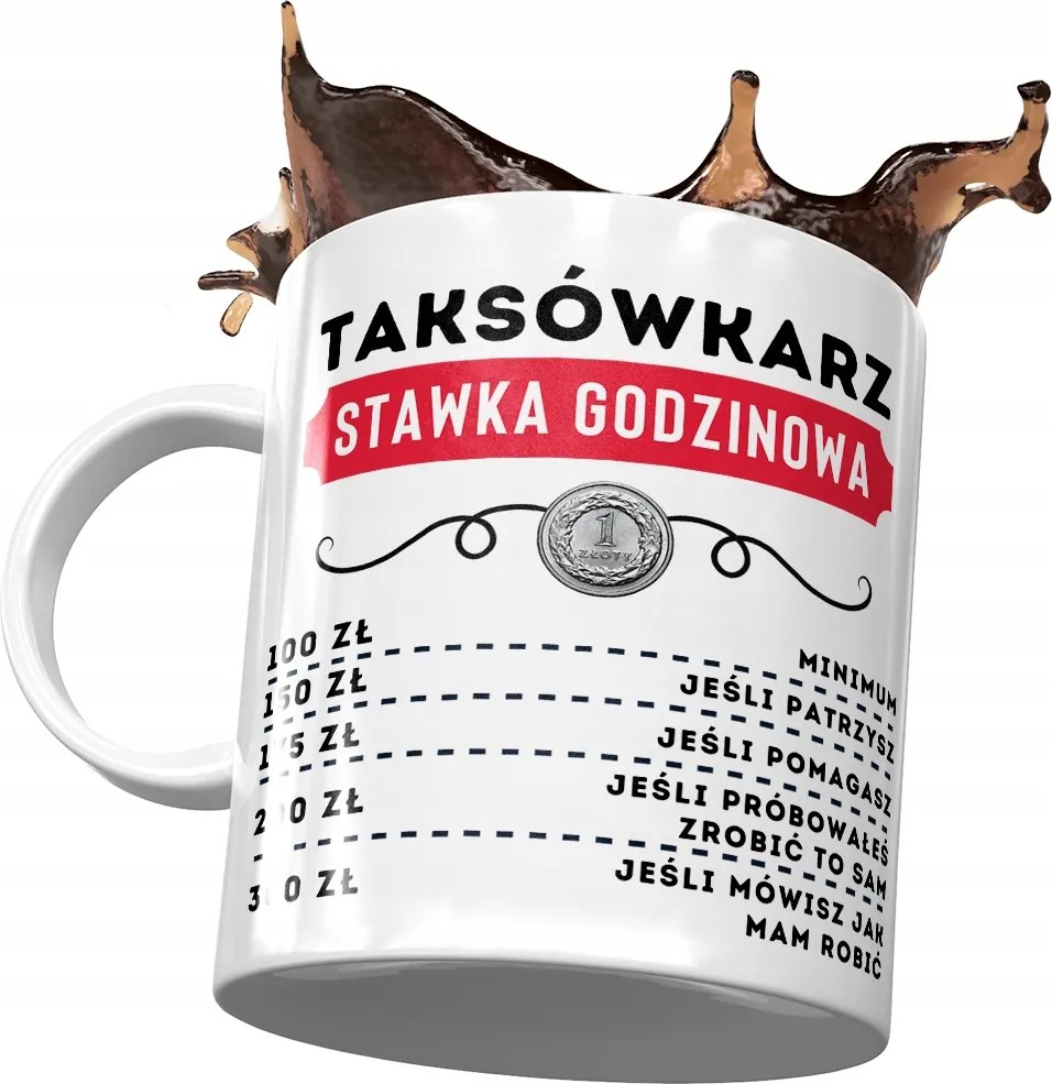 Taxisofőrnek Születésnapi Ajándék Bögre Nyomtatott Fotóval