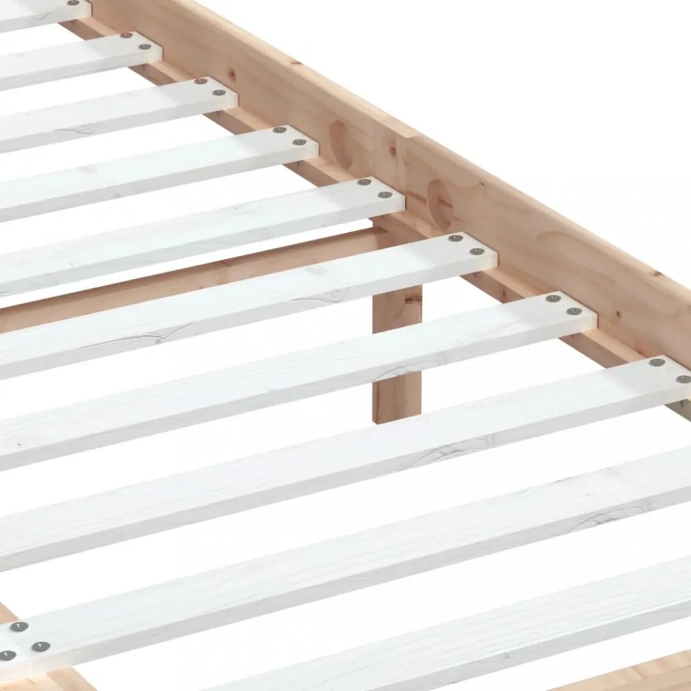 tömör fa ágykeret 150 x 200 cm (King Size)