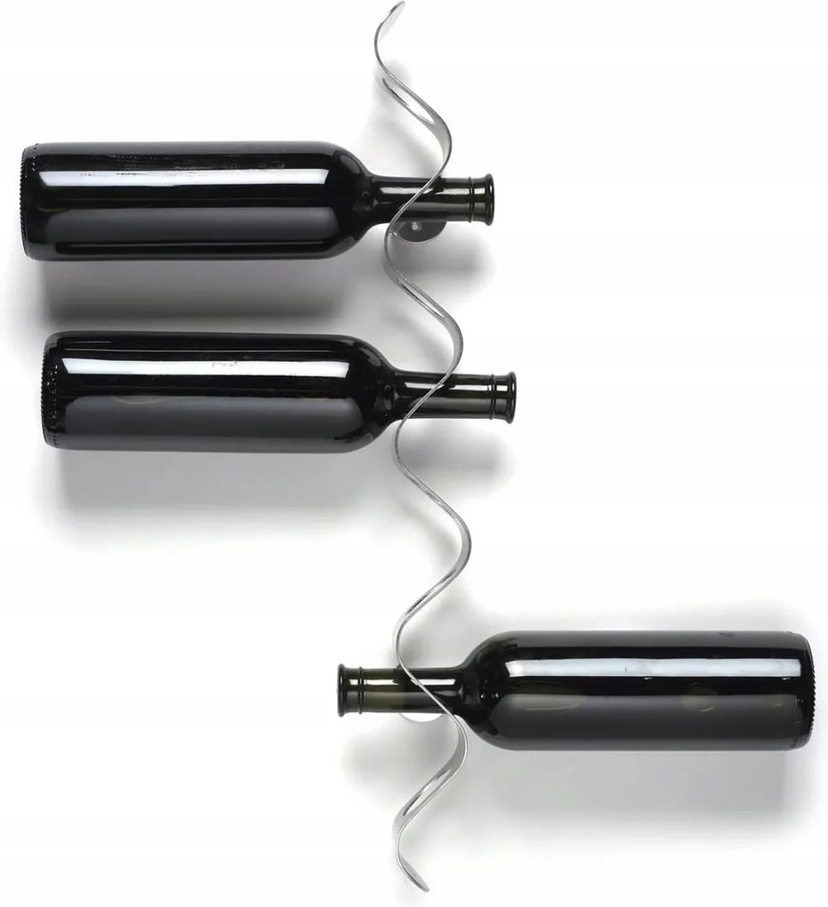 Forminimal Flow Fali Bortartó Palacktartó Ezüst Acél