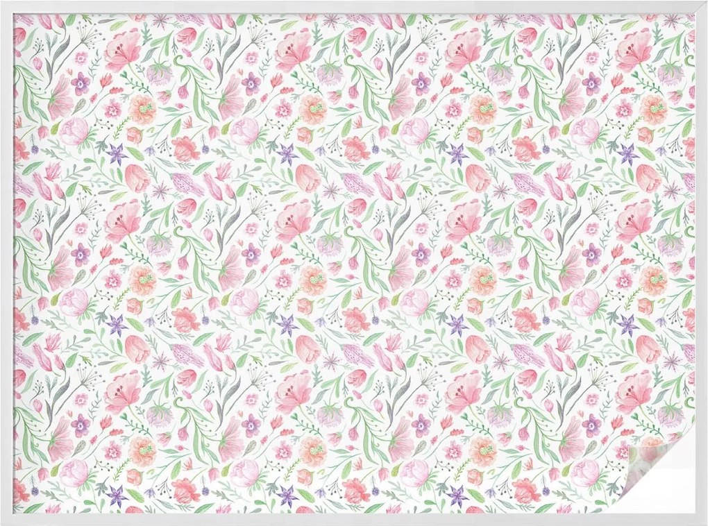 Furnér Ablakfólia Szélvédőre Adatvédelem Virágmintás 200x146