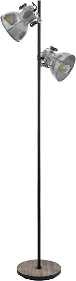 Eglo 79369 - BARNSTAPLE állólámpa 2xE27/40W/230V