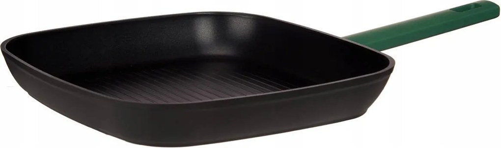 Grillserpenyő szögletes alumínium 28x28 cm