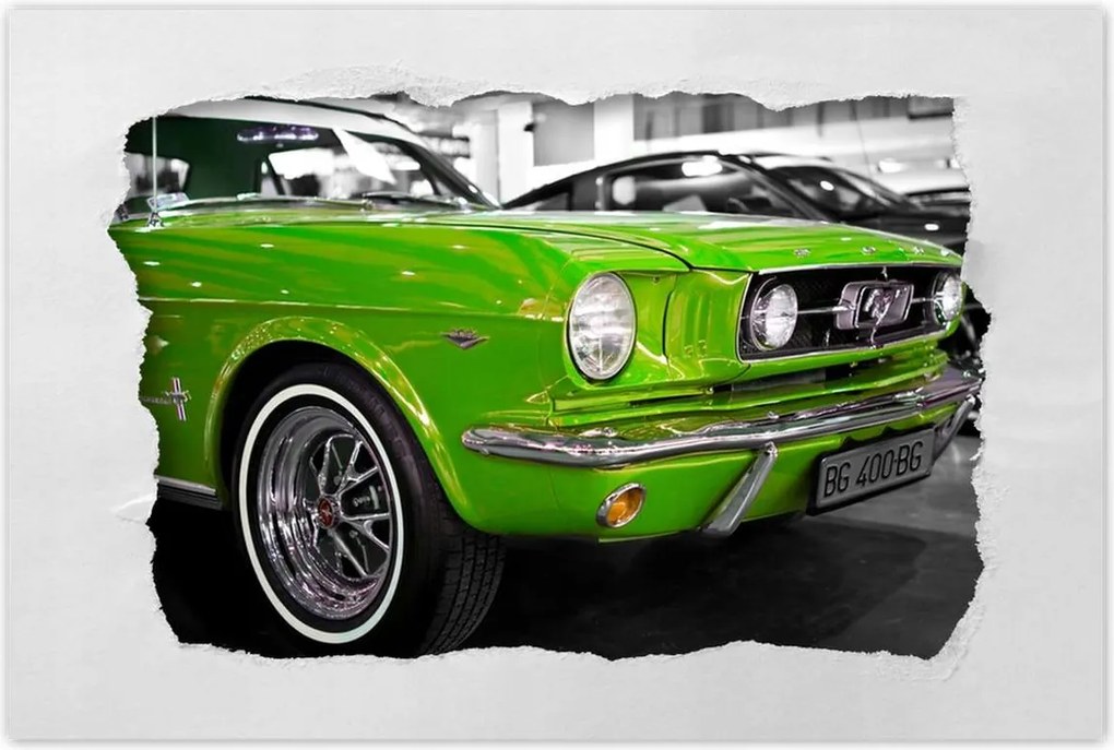 Poszter 60x40 Lime klasszikus Ford