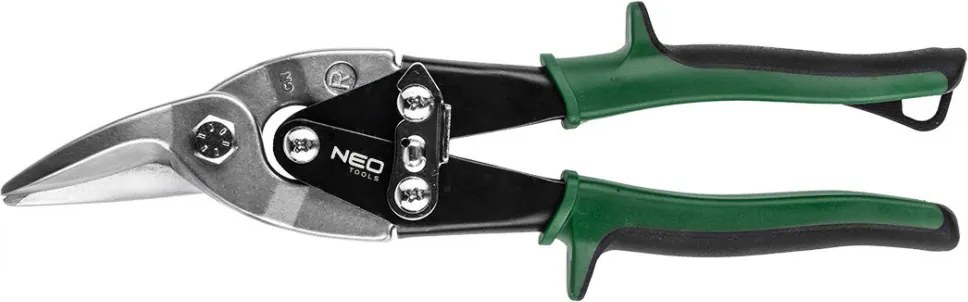 Lemezolló 250Mm Gumir.Nyéllel Jobb Neo Tools