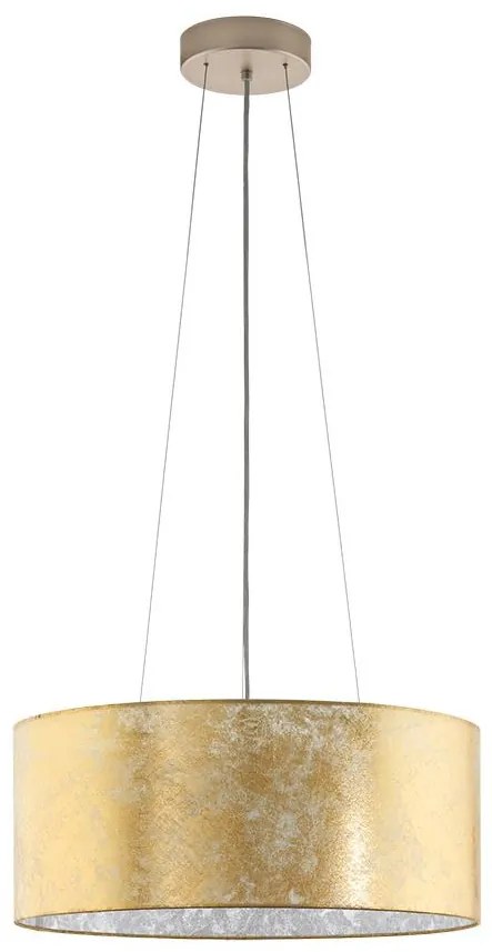 Eglo 97644 - Csillár zsinóron VISERBELLA 3xE27/60W/230V