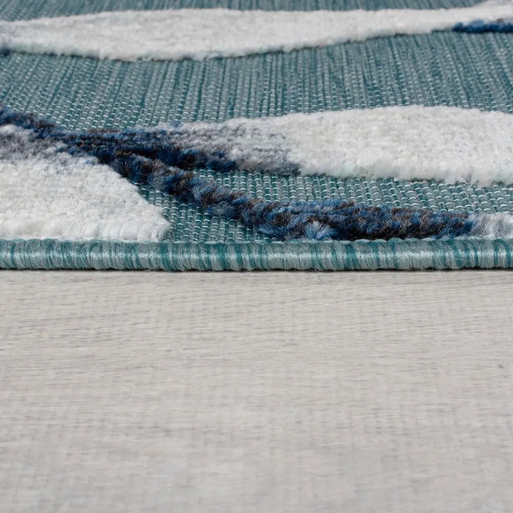 Kék kültéri szőnyeg 290x200 cm Willow - Flair Rugs