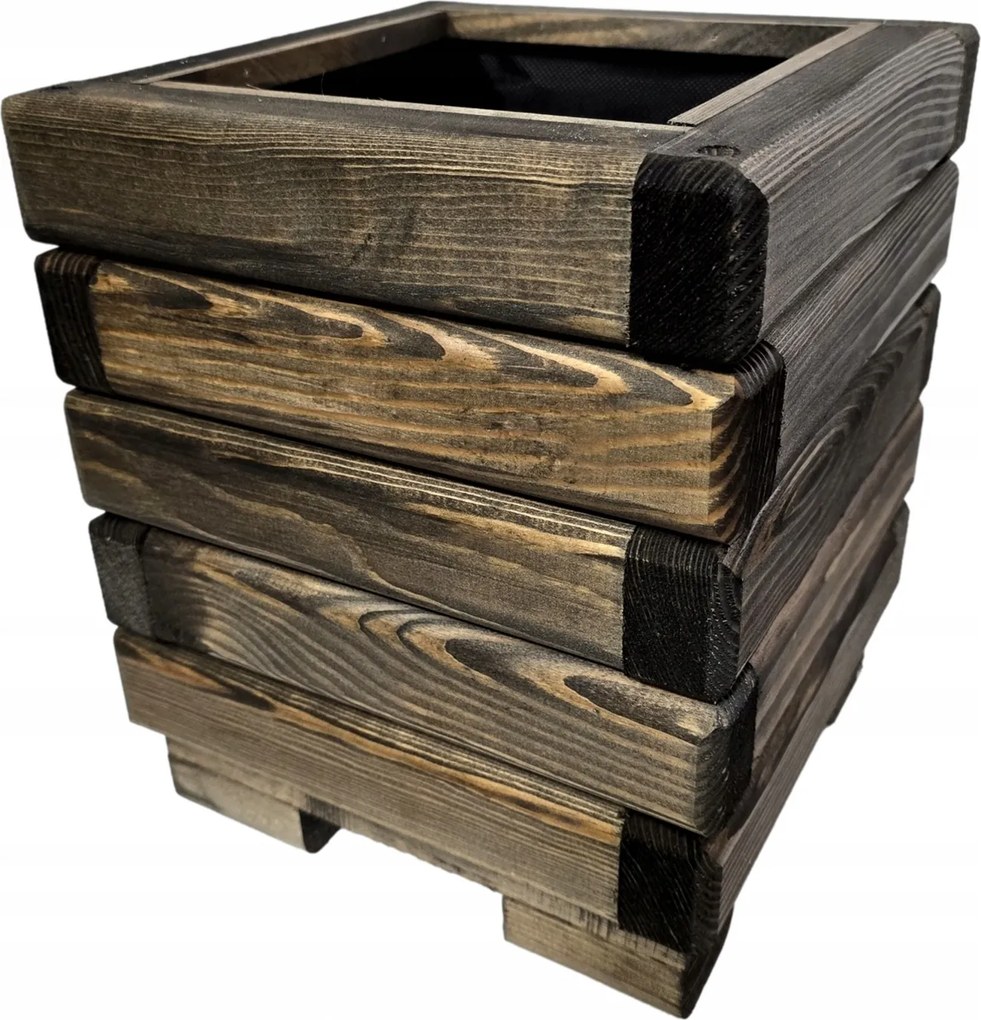 Virágtartó fa szürke Zpd 25 cm x 25 x 30 cm